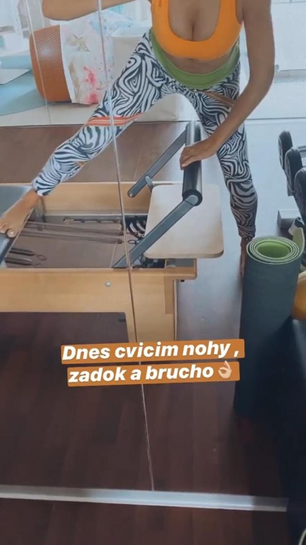 Gáborík má super podmienky na cvičenie.