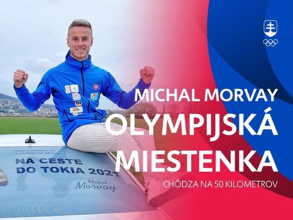 Michal Morvay sa stal druhým atlétom, ktorý cestuje na OH do Tokia.