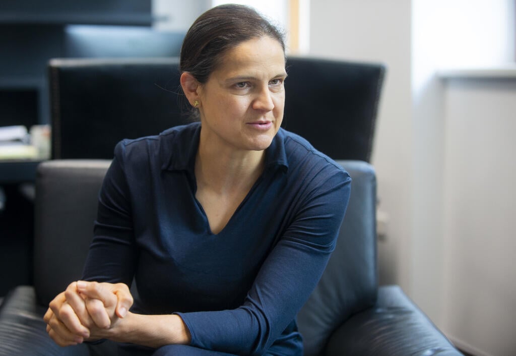 Na snímke ministerka spravodlivosti SR Mária Kolíková (Za ľudí). V Bratislave, 9. júna 2020 FOTO TASR - Jakub Kotian
