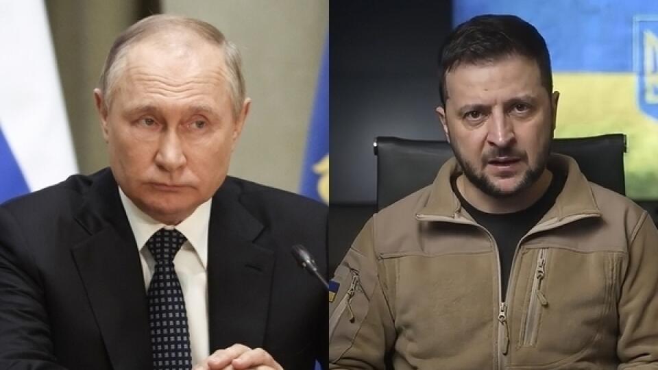 Vladimir Putin, Volodymyr Zelenskyj