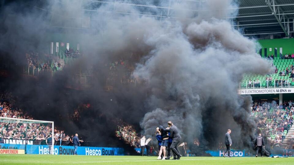Holandská liga, zápas: FC Groningen vs Ajax Amsterdam.
