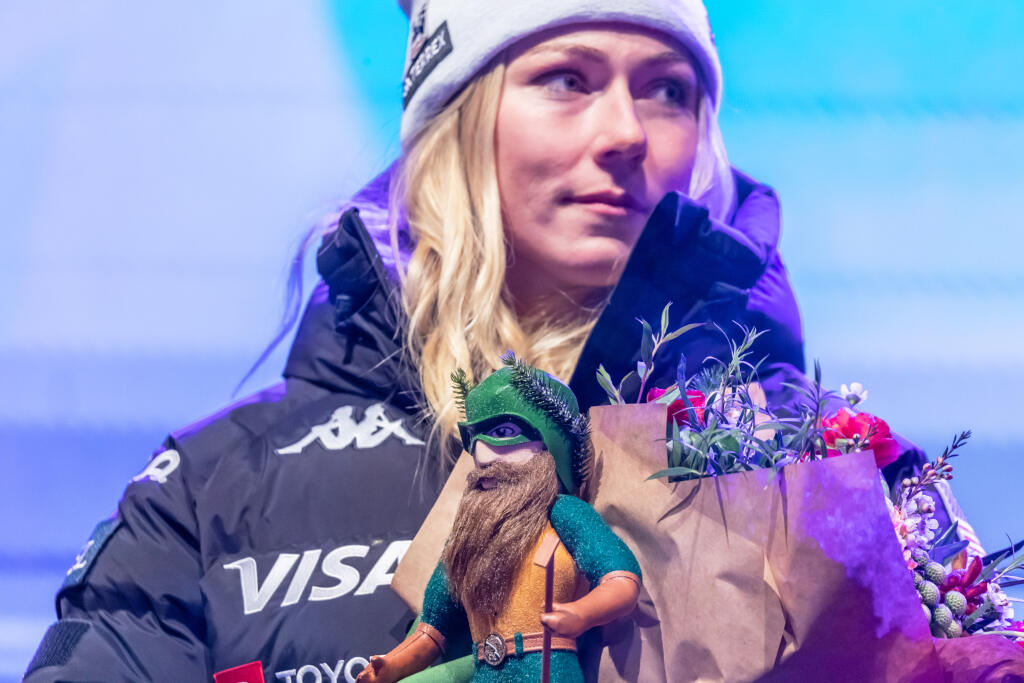 Mikaela Shiffrinová si preteky v Špindlerovom Mlyne poriadne užila.