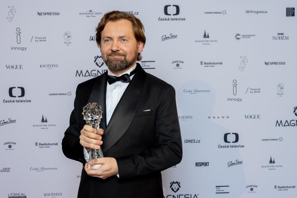 Petr Lněnička, ocenený za najlepšieho herca v hlavnej úlohe v seriáli Metóda Markovič: Hojer.