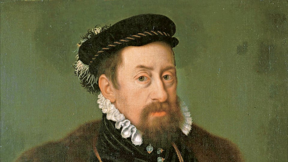 MAXIMILIÁN II. HABSBURSKÝ S Máriou Španielskou mal šťastné manželstvo. Žil v rokoch 1527 - 1576.