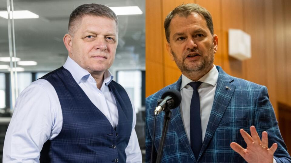 Líder Smeru Robert Fico (vľavo) a šéf OĽaNO Igor Matovič (vpravo) majú dosť tvrdý slovník. No nielen oni dokážu byť až vulgárni.