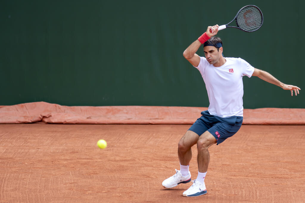 Roger Federer sa pripravuje na turnaj v Ženeve.