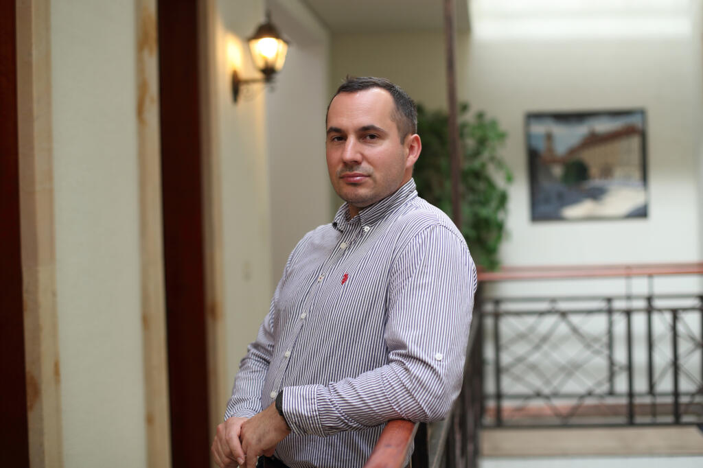 Riaditeľ Slovenskej asociácie fotovoltického priemyslu a OZE Ján Karaba.