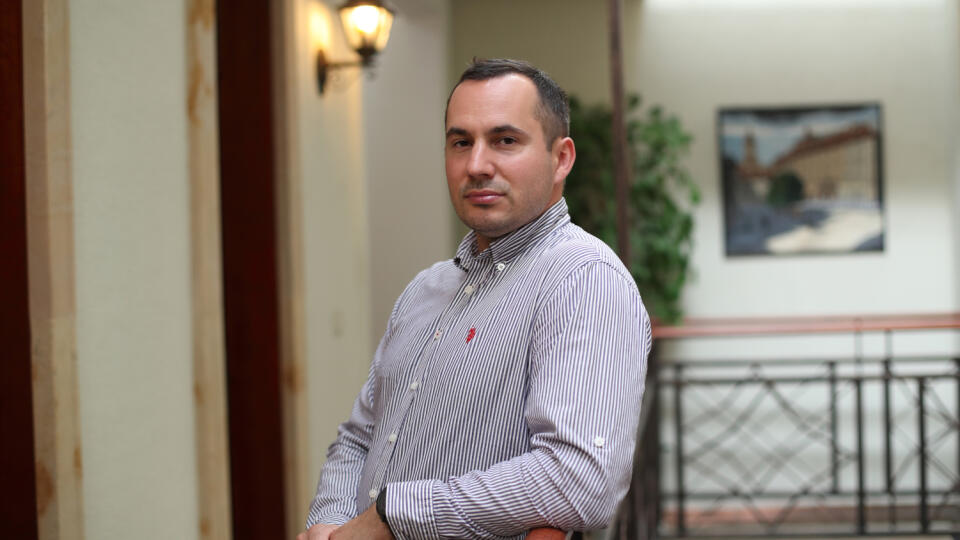 Riaditeľ Slovenskej asociácie fotovoltického priemyslu a OZE Ján Karaba.