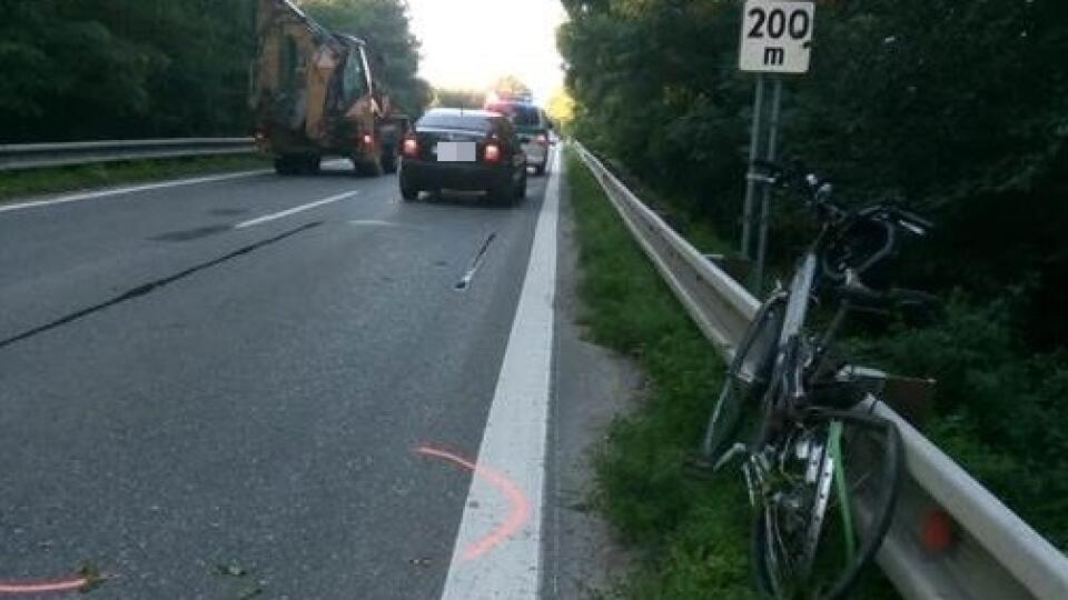 Tragická nehoda, pri ktorej vyhasol život cyklistu, sa stala v okrese Malacky.