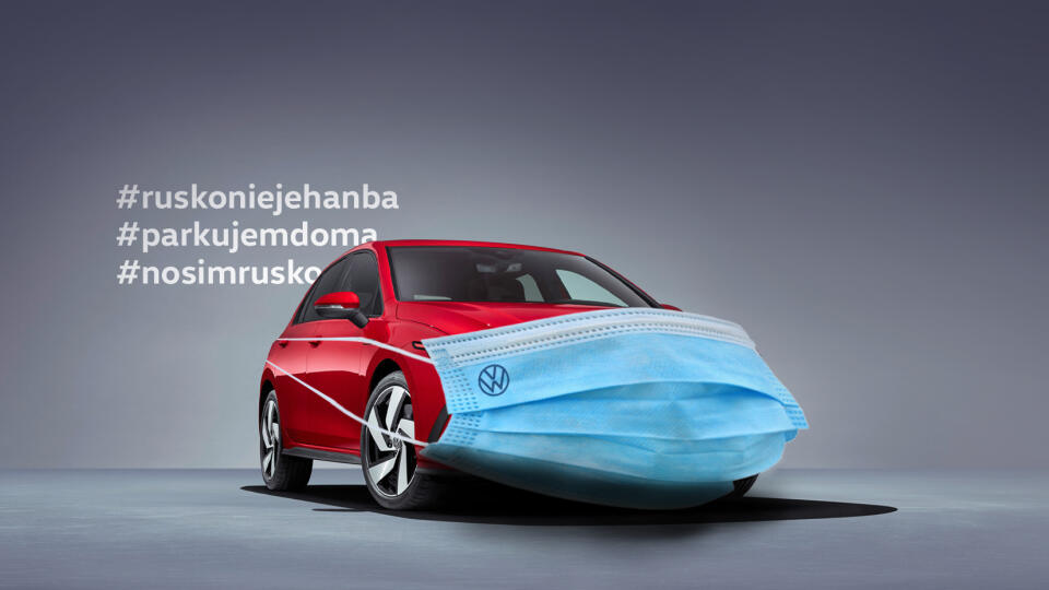 Volkswagen: Rúško nie je hanba!