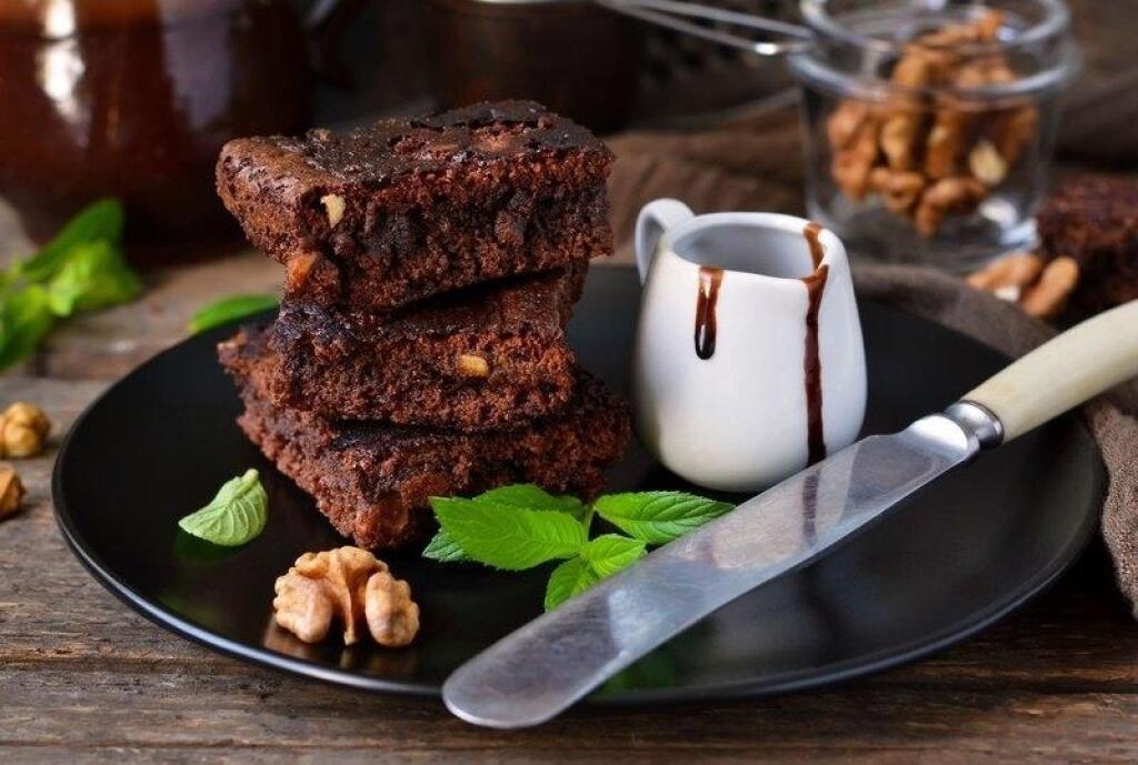 Orieškovo-čokoládový brownies
