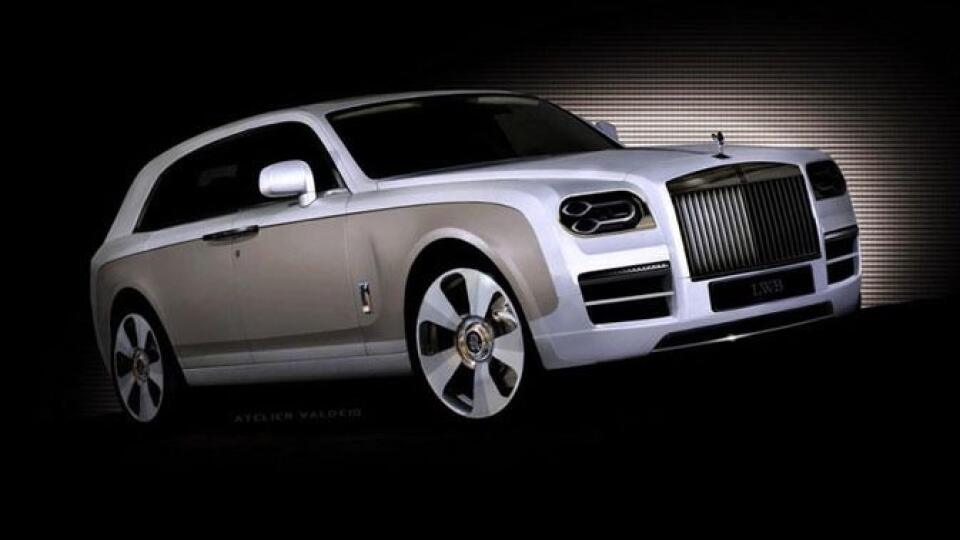 ikona SUV značky Rolls-Royce podľa Lutza Valdeiga