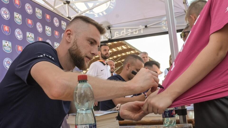 Hamšík, Škriniar či Lobotka splnili veľký sen školákom.