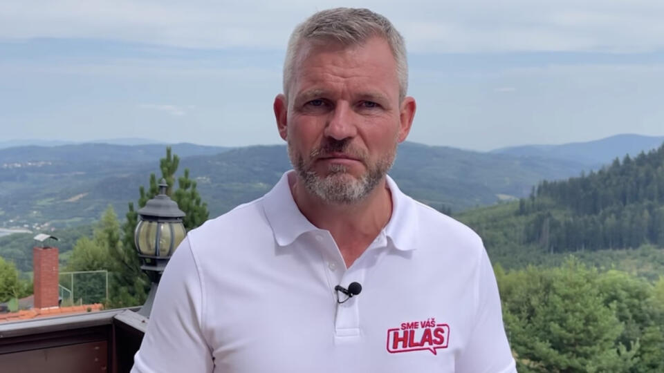 Líder Hlasu-SD Peter Pellegrini.