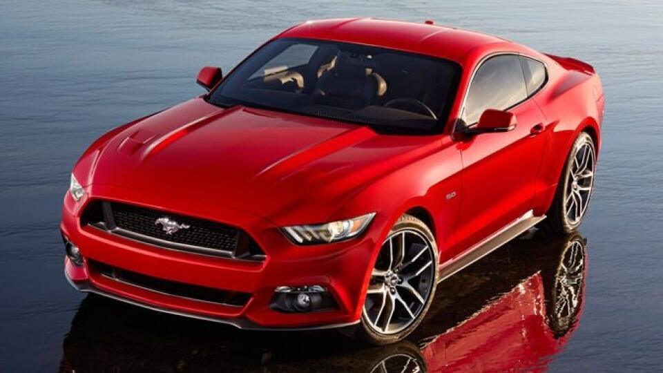 Šiesta generácia kupé Ford Mustang vo verzii GT