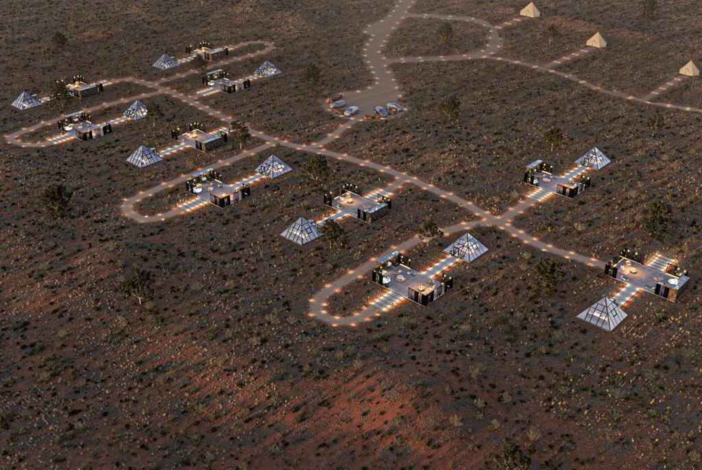 Glamping under the stars at the Grand Canyon -- in spectacular glass pyramids