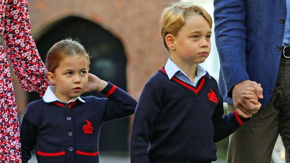 Princess Charlotte's first day of School