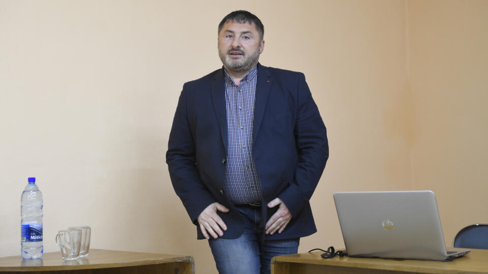 Na snímke Milan Kyseľ ako člen Spolku farmárov.