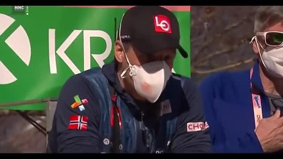 Nórsky skokan na lyžiach Tande sa nepamätá na hororový pád v Planici