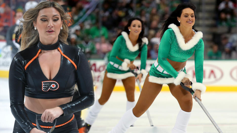 Hovoria si Ice Girls, ale ľudovo by sme ich mohli nazvať aj upratovacia čata. Tak ako majú svoje postavenie roztlieskavačky v basketbale, tak rovnako si svoju slávu užívajú aj upratovačky ľadovej plochy.