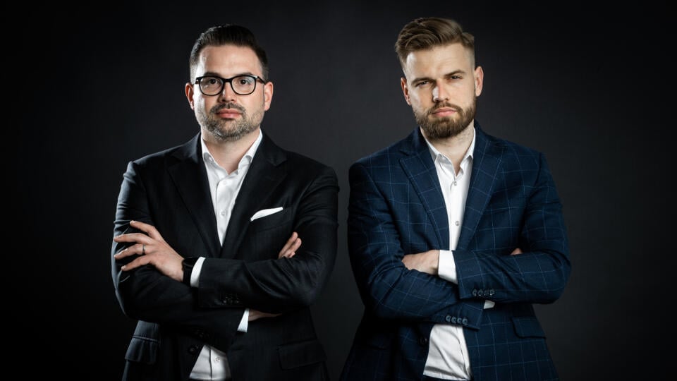 Matej Taliga (Amrop) a Igor Čajko (nebotra consulting)