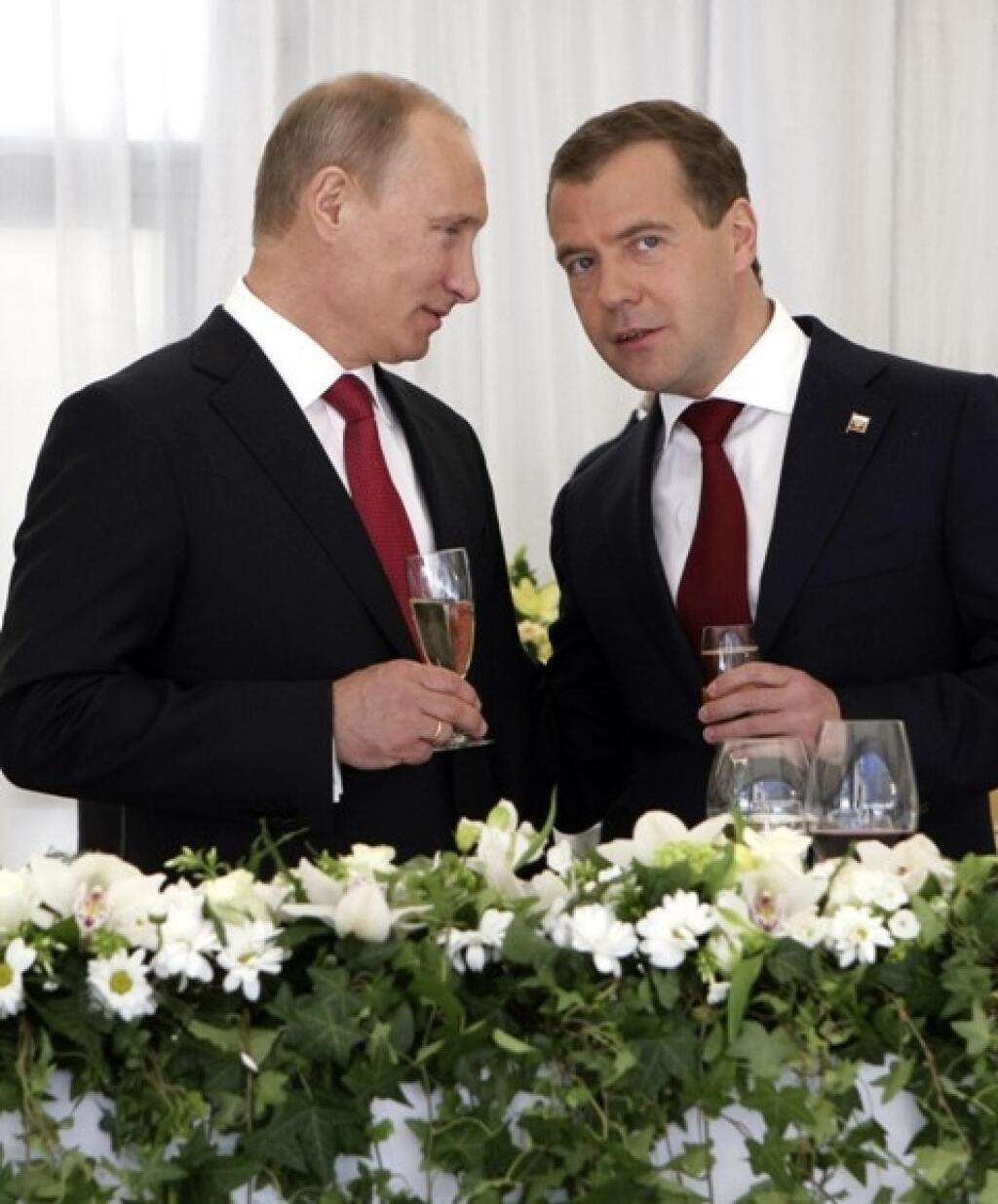 Putin Medvedev