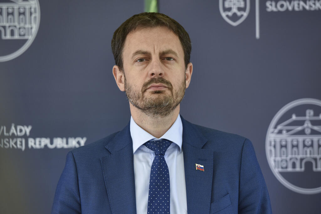 Minister financií SR Eduard Heger (OĽaNO).
