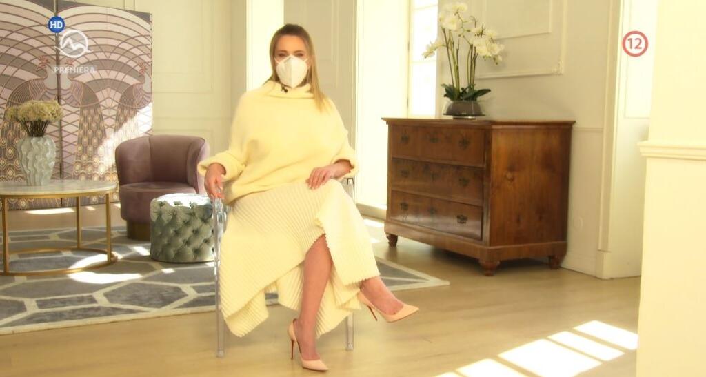 Erika Judínyová a jej najnovší outfit.