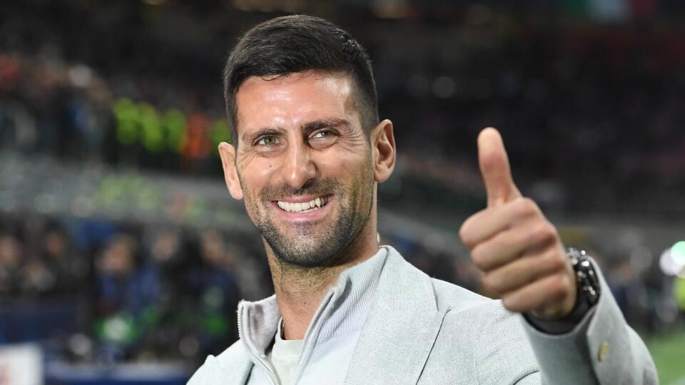 Novak Djokovič v Miláne na semifinále LM