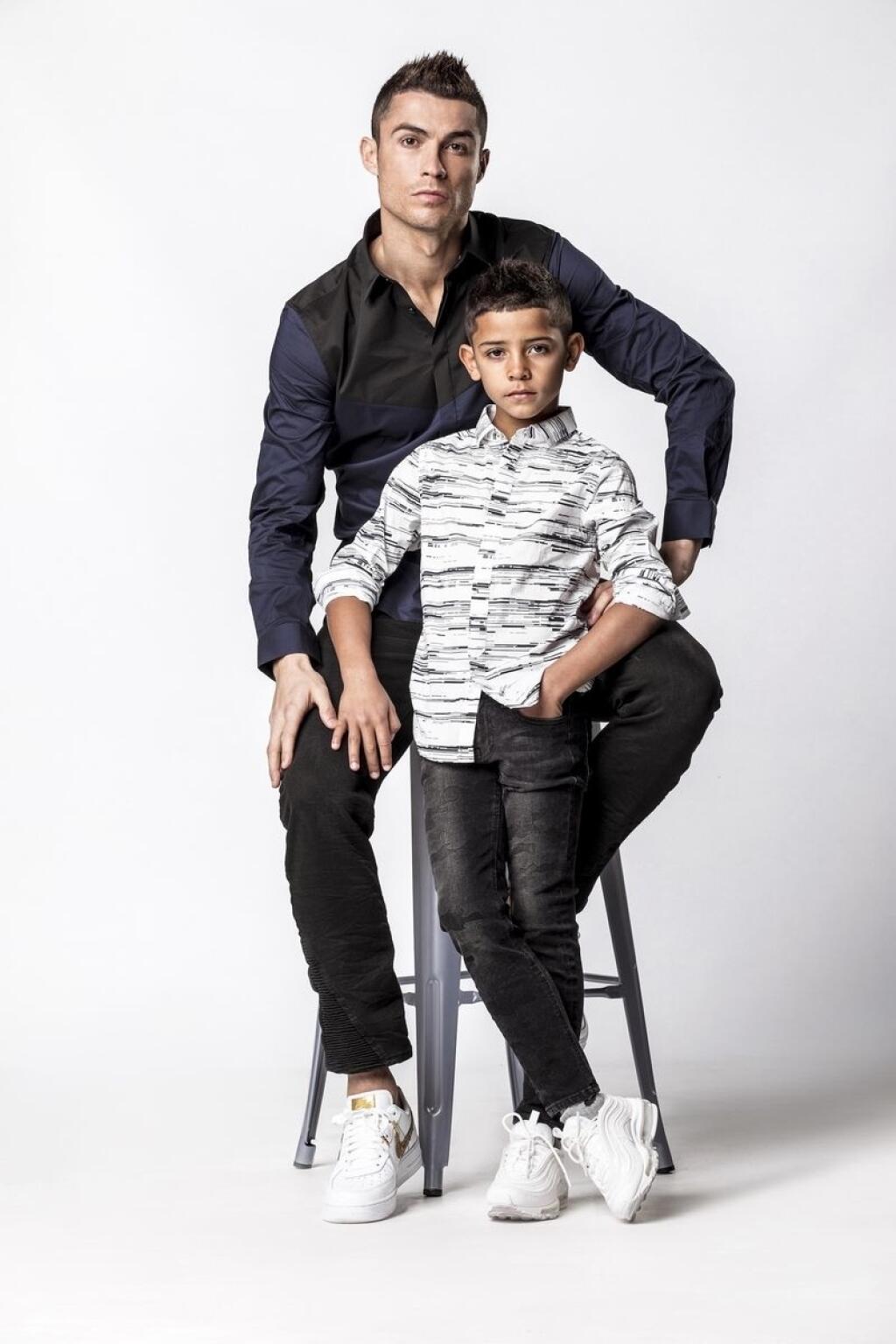 Cristiano Ronaldo so synom Cristianom.