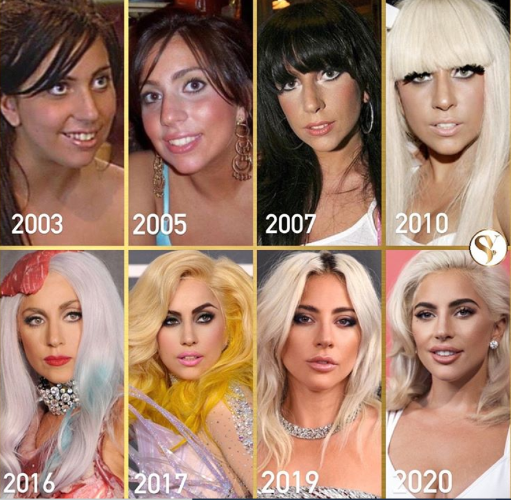 Speváčka Lady Gaga taktiež podstúpila riadnu premenu.
