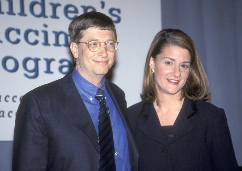 Bill Gates a Melinda Gates.