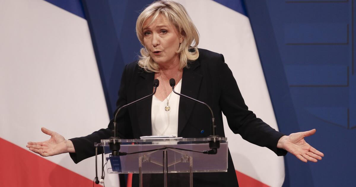 Le Pen a trouvé une banque prête à le prêter à la campagne