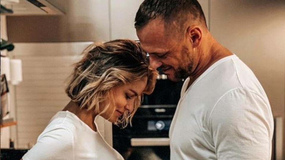 Ivana Gáboriková s manželom Mariánom.