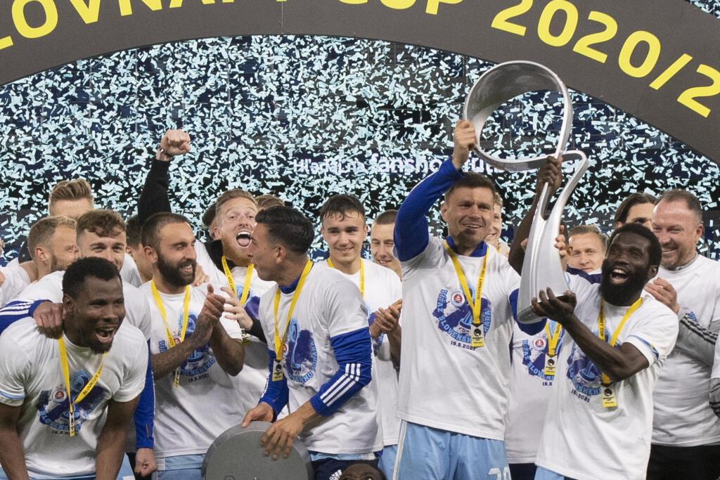 Belasí obhájili double, keď vo finále zdolali Žilinu 2:1 po predĺžení.