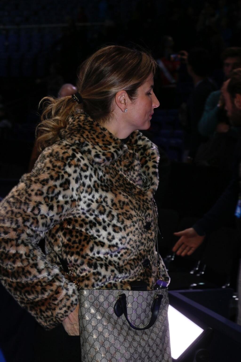 Na semifinále Turnaja majstrov sa Mirka Federerová zmenila na tigra.