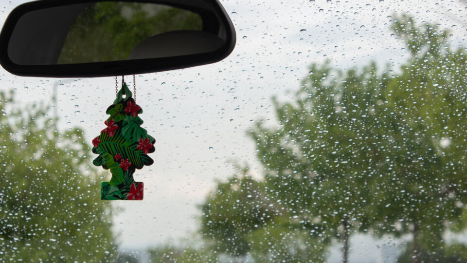 Ankara,,Tr,08.05.2021-,Little,Trees,Air,Freshener,Hanged,In,The