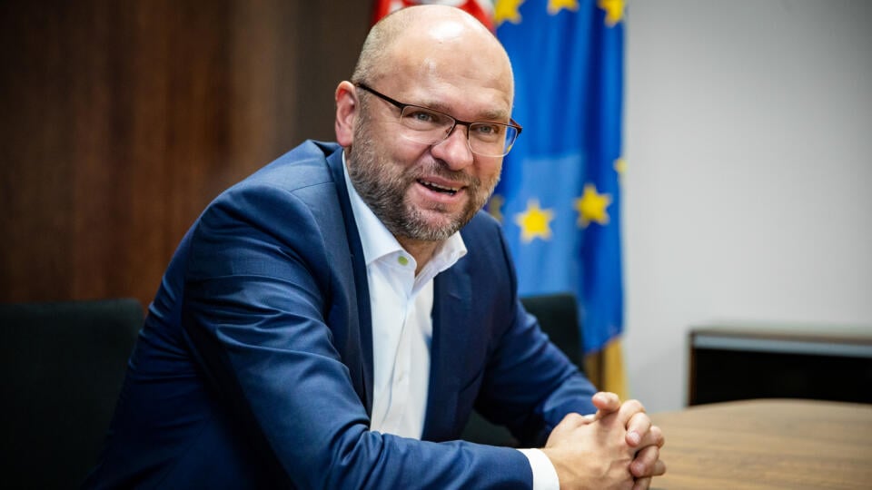 Richard Sulík pri rozhovore v Bratislave.