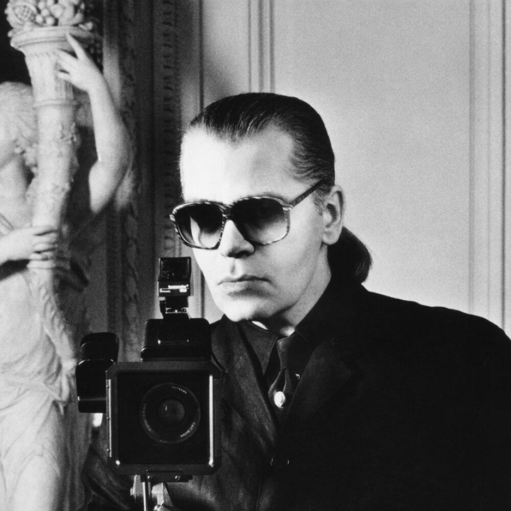 Karl Lagerfeld v roku 1980