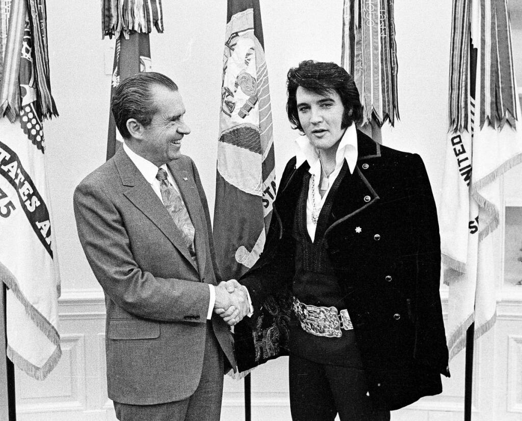 Najslávnejšia fotka Nixonovej éry vznikla 21. decembra 1970.