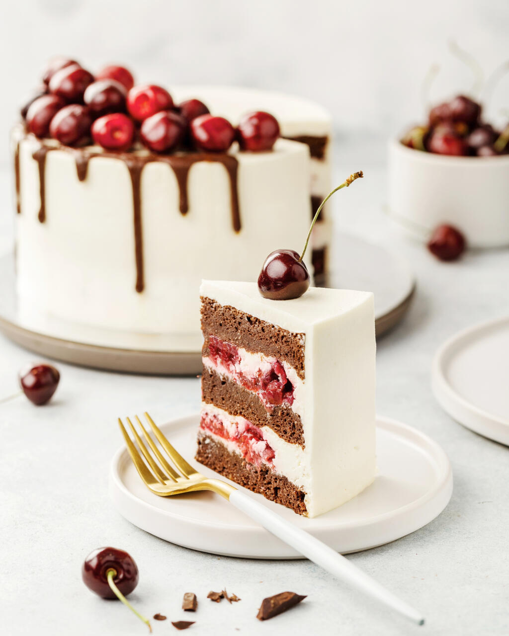 Schwarzwaldská torta