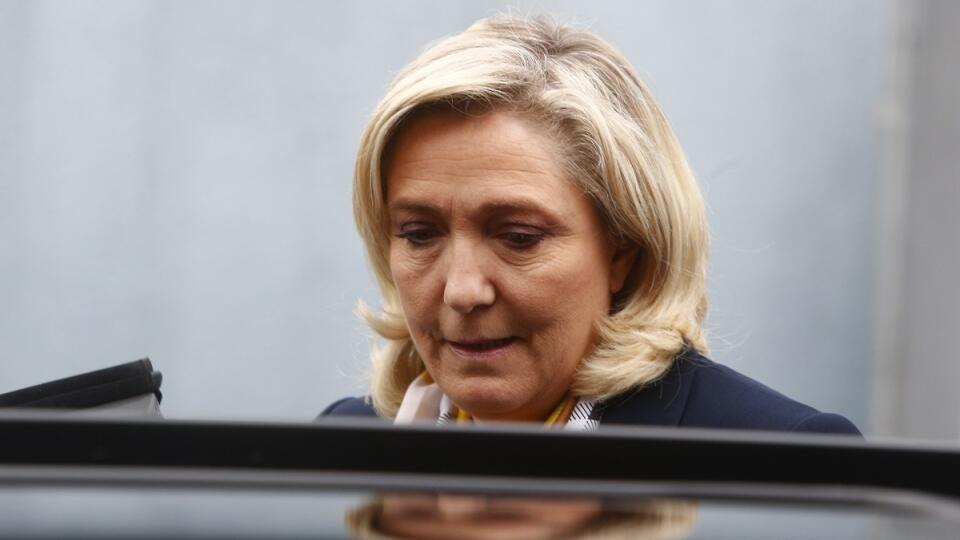 Marine Le Penová po hlasovaní vo voľbách do regionálnych zastupiteľstiev