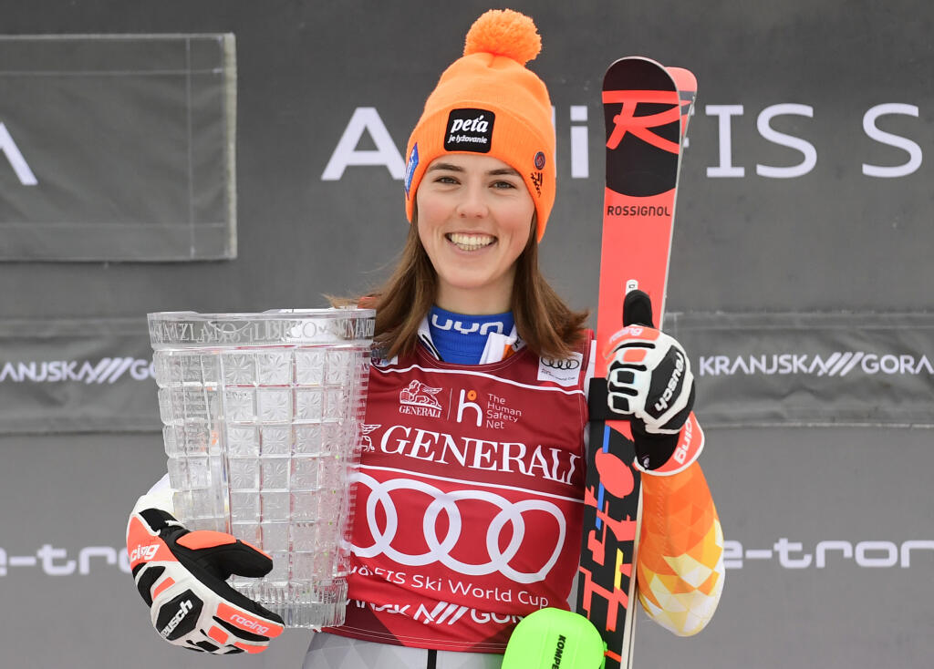 Slovenská lyžiarka Petra Vlhová je v tejto sezóne doslova na nezastavenie.