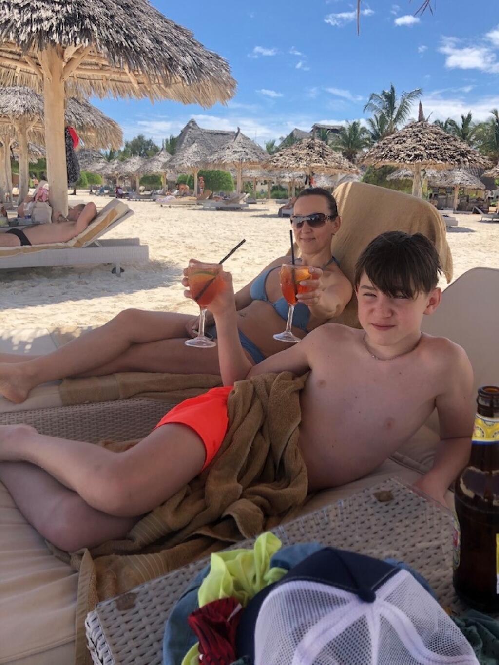 Hujsovci si exotický Zanzibar dokonale užili. Martin bol rád, že o covide konečne nepočul ani slovo a na pár dní mohol rúško hodiť do kúta.