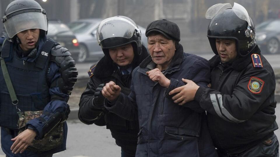 Protest v Kazachstane