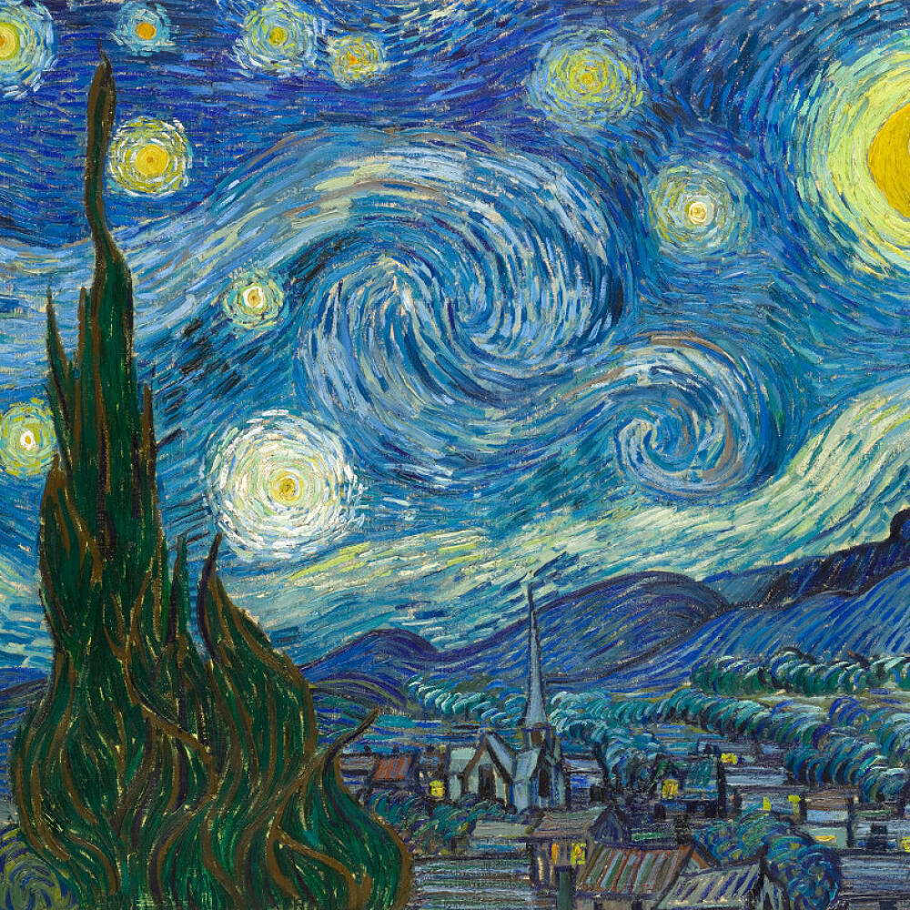 The Starry Night by Vincent van Gogh