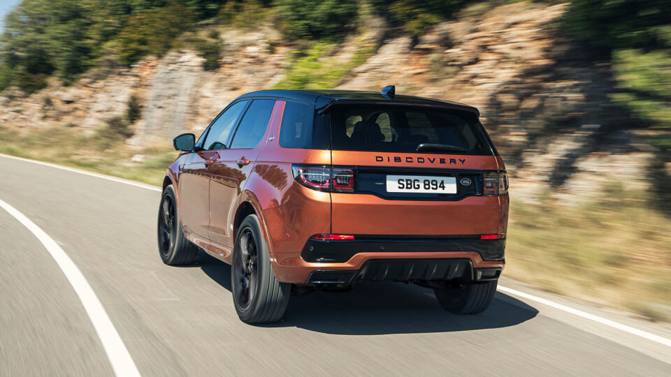 Land Rover Discovery Sport Black.