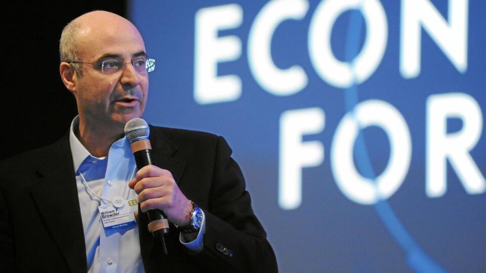 DAVOS/SWITZERLAND, 27JAN11 - William F. Browder, Chief Executive Officer Hermitage Capital Management, asks questions during the session 'Russia's Next Steps to Modernization' at the Annual Meeting 2011 of the World Economic Forum in Davos, Switzerland, January 27, 2011.
Copyright by World Economic Forum
swiss-image.ch/Photo by Michael Wuertenberg
