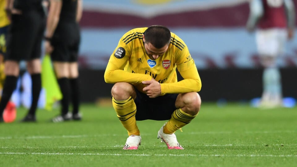 Arsenal nestačil na Aston Villu.