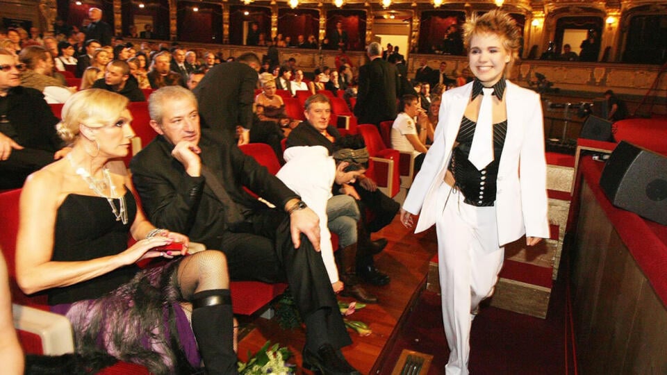 Český Slavík 2006 , Lucie Vondráčková, Helena Vondráčková a Martin Michal, ktorý ich rozvadil.